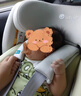 路途乐途趣儿童安全座椅汽车用0-12岁婴儿车载宝宝360度旋转可坐可躺 智能版粽野绿+凉席+防磨垫+遮阳棚+脚踏板 实拍图