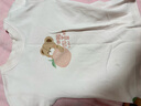 拉比（Labi Baby）宝宝秋衣秋裤套装儿童内衣套装男童女童纯棉睡衣2套装 粉红100 实拍图