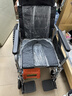 灿世轮椅可折叠老人专用出行超轻便旅行手动推车 残疾人便携式代步车 1|无拉杆飞机款+8寸实心轮+透气坐垫+减震 实拍图