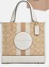 蔻驰（COACH）【品牌直供】DEMPSEY22女士小号托特包单肩手提斜挎包C8417IMDQC 实拍图