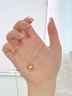 中国黄金（CHINA GOLD）爱心黄金项链女新款足金吊坠生日礼物送女友老婆结婚纪念日结婚 精品礼盒 实拍图