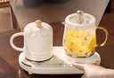 奥特优养生壶煮茶壶煮茶器办公室全玻璃花茶多功能养生壶烧水壶电热水壶炖煮壶一体迷你保温全玻璃恒温壶 0.6L 鸳鸯养生壶【炖煮养生杯+恒温杯】礼盒装 实拍图