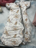 欧孕（OUYUN）婴儿睡袋秋冬儿童暖姜恒温防踢被1-3岁宝宝夹棉一体睡袋 花环85 实拍图