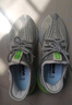 回力男鞋秋季新款椰子鞋子男款潮流百搭运动鞋男轻便跑步鞋 白/灰 43 实拍图