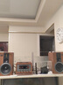 山水【国补15%】M980胆机功放CD组合桌面音响电子管电视蓝牙5.0书架HIFI音效低音炮音箱发烧级迷你音响 M980【HIFI高端三分频纯CD胆机音响】+支架 实拍图