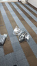先邦日式亚麻布泡沫拼接垫家用卧室地毯宝宝拼图泡沫地垫爬行垫拼接垫 深灰色+咖色【赠送边条】 30*30cm*1cm【10片装】 实拍图