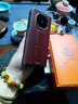 皮皮壳【腕带防摔款】适用华为matex5手机壳瑞红色真皮翻盖x5典藏版镜头全包超薄智能视窗电镀款保护套 实拍图