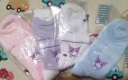 Hello Kitty儿童袜子秋季女童抗菌防臭袜库洛米小女孩宝宝短袜 KU241003 16cm 实拍图