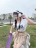 迪士尼（DISNEY）无线头戴式蓝牙耳机降噪重低音音乐运动跑步电竞游戏长续航适用于华为苹果小米手机 H7 白色美队 实拍图