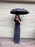 天玮伞业（Tianwei umbrella）雨伞自动晴雨伞大号便携两用遮阳伞折叠伞太阳伞全自动伞T330011 实拍图