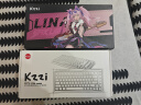 珂芝（KZZI）K75lite三模机械键盘IP版无线蓝牙PBT键帽RGB客制化全键无冲gasket游戏键盘热插拔Lina彩虹轴 实拍图