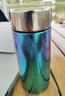 MULTIPOTENT钛保温杯双层保温杯炫彩随行杯带过滤钛博仕系列蓝绿色280ml 实拍图