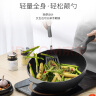 WMF德国福腾宝不粘锅煎炒锅天燃气电磁炉通用银彩炒锅32cm厨房好物 实拍图