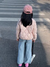 鸭鸭儿童羽绒服轻薄内搭男女童秋冬季新款内胆保暖中大童装外套KX 藕粉色 90 实拍图