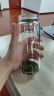 希诺玻璃杯单层加厚大容量家用办公泡茶杯子男车载水杯XN-6016L 400mL 实拍图