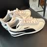 彪马（PUMA）阿甘鞋|运动复古跑鞋男女秋季休闲T头鞋TURIN 362167 米白色-黑色-灰色-19 35.5 实拍图