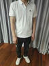 冰丝保罗有领男士短袖T恤夏季潮流翻领子衬衫领POLO衫半袖上衣服 潮社坊-R23白色 (冰丝凉感) XL （建议125-135斤以内） 实拍图