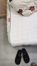 洁丽雅（Grace）褥子床褥软垫床垫防滑可折叠学生床褥子垫被双人床1.5米经典白 实拍图