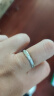 Grace GirlPT950铂金戒指白金对戒轻奢求婚结婚戒520表白走心礼物送女友老婆 （活口）铂金浪漫星河情侣对戒 晒单实拍图