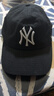 47美版棒球帽子棒球帽鸭舌帽遮阳防晒软顶NY/LA刺绣 47brand出品 黑色(大标NY刺绣) 实拍图