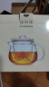诗米乐  耐热玻璃茶壶一壶二杯泡茶壶主人杯茶水分离办公杯带过滤泡茶器 单壶（透明款） 实拍图
