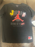 JordanNIKE耐克童装男女童短袖T恤JORDAN夏季儿童上衣 正黑色 160(XL)  实拍图