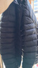京东京造穿山甲轻薄羽绒服 立领白鸭绒户外秋冬外套短款男 黑色 XL 实拍图