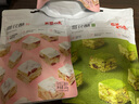 百草味 雪花酥 网红零食糕点心休闲零食牛扎奶芙饼干牛轧糖整箱 雪花酥200g抹茶x1蔓越莓x2 实拍图