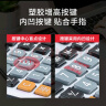 齐心(Comix)12位双电源宽屏办公桌面计算器 财务计算机 办公文具用品 银灰色EC23 实拍图