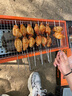 梦多福 户外桌椅 户外折叠桌椅套装便携式蛋卷桌野餐烧烤露营桌椅装备 1.2米7件套【米色加长桌+6把椅子】 新升级款 实拍图