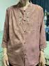 雅鹿中老年女装奶奶秋装妈妈衬衫70岁80老太太衣服洋气秋季老人套装 实拍图