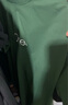 顶峰保罗（Dingfengbaoluo）T恤短袖男士夏季薄款宽松打底衫刺绣上衣百搭潮流DF085墨绿L 实拍图