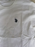 U.S. POLO ASSN.保罗短袖T恤男夏季百搭纯棉薄款简约圆领短袖上衣 白色 XL （建议125斤-145斤） 实拍图