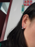 妙奕嘉耳钉925银针珍珠耳环纯银耳饰生日礼物女2025年新款耳坠首饰饰品 925银针锆石珍珠耳环 无规格 实拍图