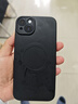 KEKLLE【亲肤磁吸】适用iPhone14Plus手机壳 苹果14Plus保护套 亲肤液态硅胶磁吸全包软壳保护套 午夜黑 实拍图
