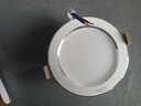德力西（DELIXI）LED筒灯天花灯嵌入式孔灯牛眼灯筒灯【全铝材 4.5W冷白光】皓月白 实拍图