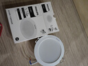 飞利浦（PHILIPS） LED筒灯高显防眩孔径75mm嵌入式天花过道三色孔灯超薄桶洞筒射灯 超薄5.5W【开孔85-95mm】 冷白光6500k 实拍图