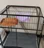 京喜自营-专用品牌猫笼子超大室内猫别墅多层猫舍送货上门 方管款-白色双层78*55*100 套餐一：三件套 实拍图
