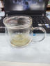 全度（Quandu）玻璃茶杯茶具办公杯喝茶杯绿茶杯带过滤内胆泡茶杯玻璃水杯子 茶杯QD01（380ML) 实拍图