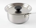 无印良品 MUJI 不锈钢兼用盖 锅盖 银色 直径20cm/适用直径16cm-18cm锅 实拍图