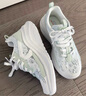 斯凯奇（Skechers）糕糕鞋女鞋夏季厚底增高休闲鞋蕾丝透气户外运动鞋松糕鞋117520 实拍图