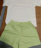 蕉内王一博同款305H纯棉睡衣男女士100%棉情侣家居服短袖短裤套装夏季 【长裤款素色-女】柠糖黄 S 实拍图