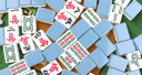 劲邦麻将牌家用手搓仿玉石大号手打麻将52号108张（颜色随机）JB0258 实拍图