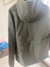 黑冰男士连帽棉服秋冬防风保暖轻量夹克Primaloft户外运动棉服 F8001 橄榄金 2XL 实拍图