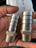 鹿悦霆 304不锈钢外丝宝塔接头精铸六角外牙皮接丝扣变径皮管转换配件25 螺纹6分-Φ20MM 实拍图