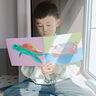 雷朗3D几何拼贴画儿童幼儿园手工diy益智玩具男女孩生日礼物 实拍图