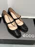 爱步（ECCO）玛丽珍鞋女鞋 倪妮同款高跟鞋浅口单鞋 型塑290963 黑色29096301001 37 实拍图