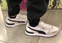 彪马（PUMA）【复古跑鞋】缓震透气薄底鞋休闲鞋男女运动鞋R78 373117 白-浅灰-黑色-02 43 实拍图