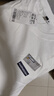 真维斯（Jeanswest）纯棉短袖t恤男运动潮流百搭休闲半袖2025新款打底夏季美式体恤衫  白色(泼墨字蓝胸标) L (175) (收藏加购优先发) 实拍图