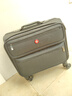 CROSSGEAR瑞士军士刀男短途旅行拉杆行李箱16吋密码商务出差小型帆布登机箱 实拍图